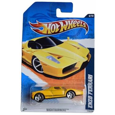 Imagem de Hot Wheels Enzo Ferrari, Nightburnerz 6/10 [Yellow] 116/244