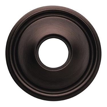 Imagem de Baldwin 5070 Par de Rosetas para Funções de Passagem, Bronze Esfregado a Óleo