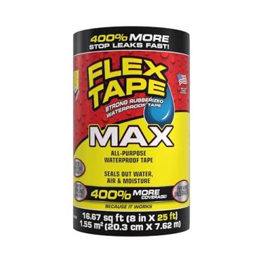 Imagem de Flex Tape Preto - 20,32 cm (8") x 7,62 m
