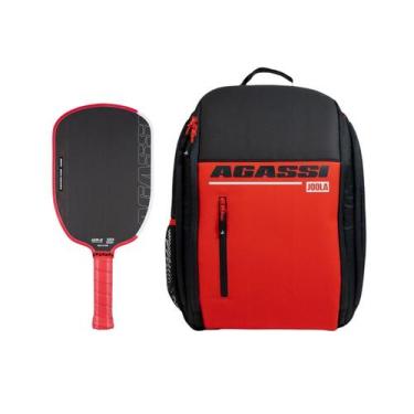 Imagem de Kit Raquete de Pickleball JOOLA Agassi Pro 16mm + Mochila JOOLA Agassi