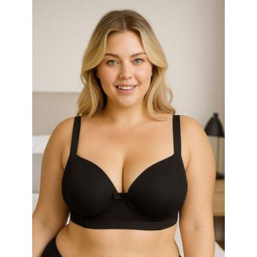 Imagem de Sutiã Plus Size Bojão Soutien Reforçado Alça Sustentação - c7 RENDÃO -