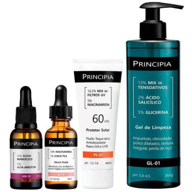 Imagem de Principia Kit - Sérum Anti-idade + Gel de Limpeza Facial + Sérum Ácido