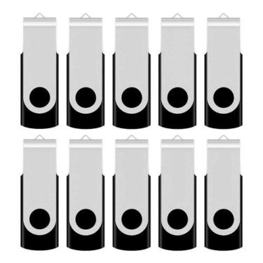 Imagem de Unidade flash USB Aiibe 4 GB USB 2.0 Memory Stick, pacote com 10 unida