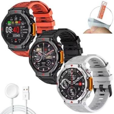 Imagem de Relógio Smart Watch M-Rex 4 Series 10 Lançamento Microwear Tela Amoled Android iOS Bluetooth Nfc-Unissex