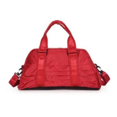 Imagem de Bolsa Feminina Treino Academia Fitness Pilates Mala Colorida Viagem Bag-Feminino