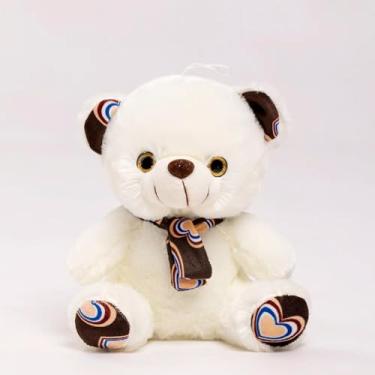 Imagem de Urso de Pelúcia bichinho de pelúcia Menino e Menina bebê criança. Macio com 20cm – antialérgico Marrom