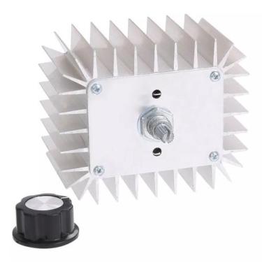 Imagem de Controlador de Velocidade Dimmer 5000W para Corrente Alternada - NFe -