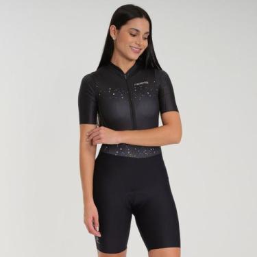 Imagem de Macaquinho Ciclismo Feminino Marcio May Moove Star - Márcio May Sports