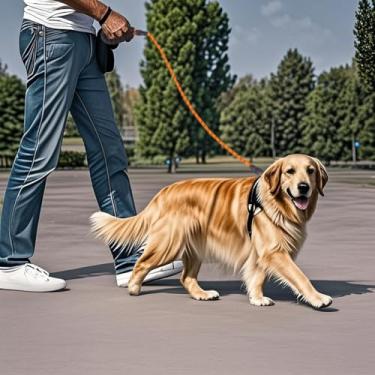 Imagem de Coleira de corda para cães, resistente, com alça acolchoada, fios refletivos, treinamento, caminhada, controle de tráfego ao ar livre, guia de corda de escalada