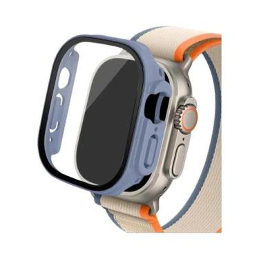Imagem de Capa Para Apple Watch Ultra 2 De 49mm Com Protetor De Tela De Vidro Te