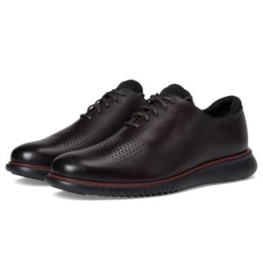 Imagem de Cole Haan Tênis masculino 2.Zerogrand Laser Wing Tip Oxford forrado, Chocolate Uva Passa/Claret/Preto, 43