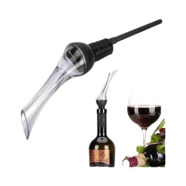 Imagem de Decantador De Vinho Tinto Com Suporte Filtrante Aerador Rápido Para Co