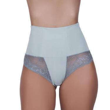 Imagem de Calcinha Cinta Modeladora Cintura Compressão Cós Alto - c13 CINTA FERN