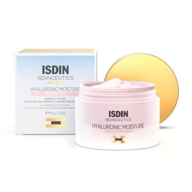 Imagem de Creme Anti-Idade Isdin Isdinceutics Hyaluronic Moisture Sensitive Skin 50g
