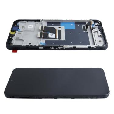 Imagem de Avvood Kit de substituição de tela T-Mobile Revvl 8 5G REVVL 8 TMR075G LCD Screen Display Touch Digitalizador com moldura de substituição para T-Mobile REVVL 8 TMRV085G 16.8 cm