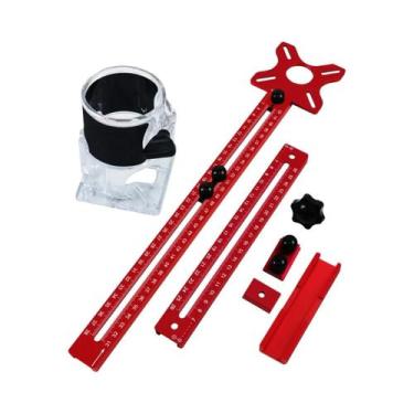 Imagem de Gabarito de Roteador de Alumínio 3 em 1 - Extensível (9-61cm) para Cor