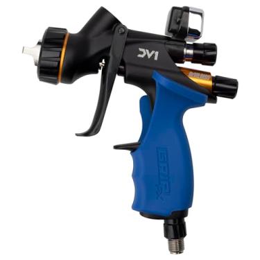 Imagem de GripFx® Punho ergonômico para pistola de pintura para DeVilbiss DV1 Prolite (canhoto, azul)