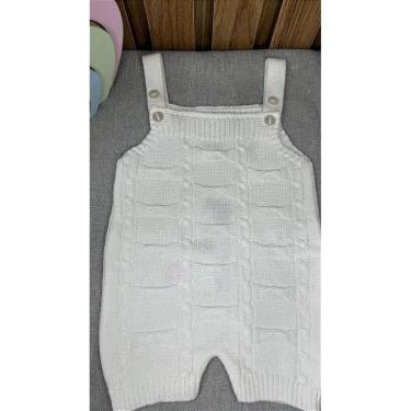 Imagem de Jardineira Romper Trabalhado Branco