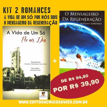 Imagem de Kit 2 Romances - A Vida De Um Só Por Nós Dois + O Mensageiro Da Regeneração