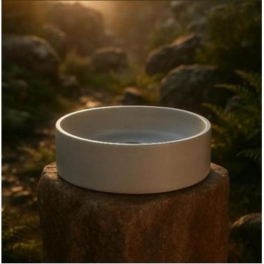 Imagem de Cuba Premium Em Cimento Queimado  Design Exclusivo Para Banheiros Eleg