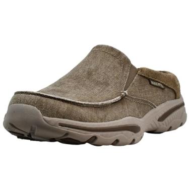 Imagem de Skechers Tamanco masculino Creston, Caqui, 43