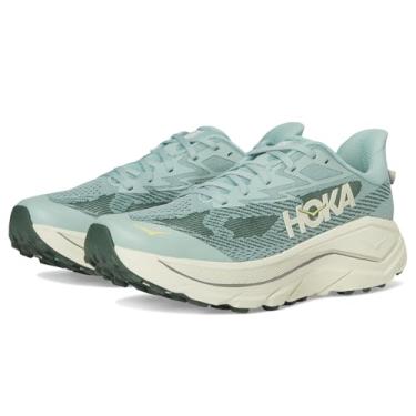 Imagem de HOKA Tênis masculino Challenger 8, Jade/sal de trufa, 8.5 Wide