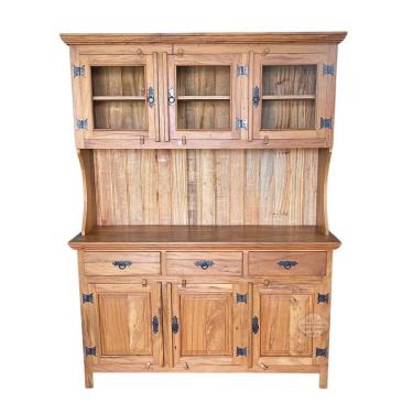 Imagem de Armário De Cozinha Em Madeira Demolição Nobre 2x1,50m Sudeste Rústico
