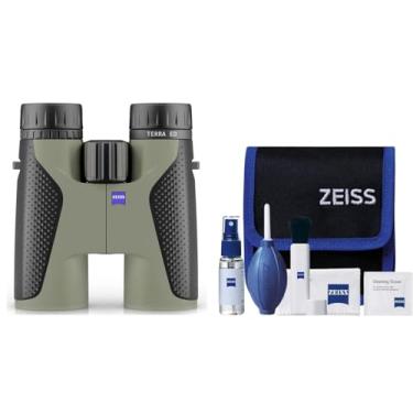 Imagem de Zeiss Conjunto de binóculos e kit de limpeza Terra ED 8 x 42 (verde veludo)