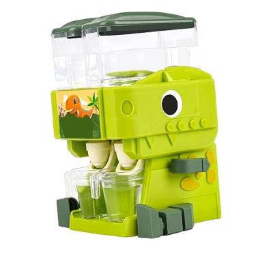 Imagem de Cryfokt Brinquedo Pequeno Seguro do Distribuidor de água, Brinquedo Portátil da Fonte Bebendo da Forma do Dinossauro Simulação para Crianças (Verde)