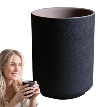 Imagem de Shakven Copos de café de cerâmica, caneca de chá de cerâmica | caneca do suco do inclinação 220ml - Copo, caneca de bebida para café com leite, cappuccino, chá gelado, bebida quente, chá, leite