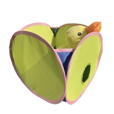 Imagem de Túnel dobrável para gatos – caverna de tubo interno para gatos – playground multicanal impermeável para gatinhos para famílias, amigos e adultos