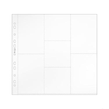 Imagem de Kit de 10 Plásticos para Álbum 30,5 x 30,5cm - Modelo 3 | JuJu Scrapbook