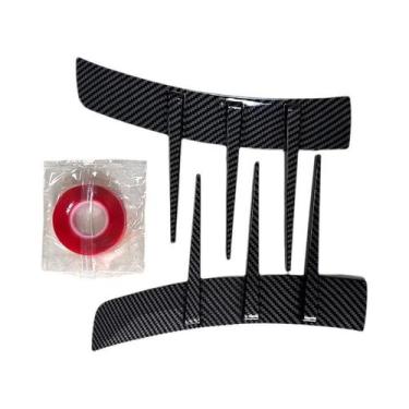 Imagem de Adesivo Decorativo Universal ABS Para Para-lama De Carro, Anti-riscos,