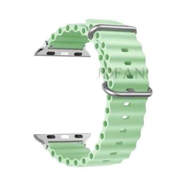 Imagem de Pulseiras Ocean Para Apple Watch Series 7 6 5 4 3 SE 8 Ultra Compatíve