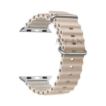 Imagem de Pulseiras Ocean Para Apple Watch Series 7 6 5 4 3 SE 8 Ultra Compatíve