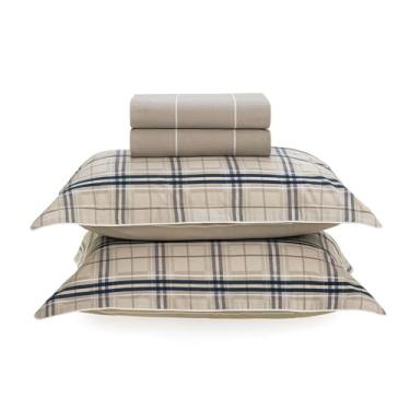 Imagem de Karsten Jogo de Cama King 200 Fios 100% Algodão Hector 4 Peças