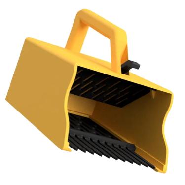 Imagem de RiToEasysports Berry Picker Com Ferramenta de Pente, Alça Ergonômica ABS Blueberry Ancinho Colher para Facilitar a Colheita de Framboesas e Morangos No Jardim de Casa