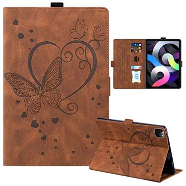 Imagem de Capa para iPad Air de 5ª/4ª geração de 10,9 polegadas (2022/2020), também serve para iPad Pro de 11 polegadas 3ª/2ª/1ª geração (2021/2020/2018), suporte para caneta de TPU macio e ativação automática