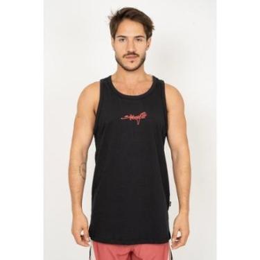 Imagem de Regata Billabong B481A0123 Script - Preto-Masculino