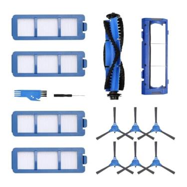 Imagem de Conjunto de 14 peças de reposição, compatível com os robôs aspiradores Eufy RoboVac G35, G35+, G40, G40 Hybrid, G40+, G40 Hybrid+ e G30+.
