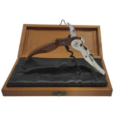 Imagem de Saca-Rolha Pulltex Clickcut Wood Transfer com caixa especial