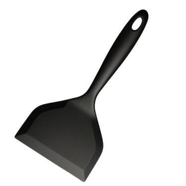 Imagem de Espátula Larga De Silicone Maciço Ovos Omeletes Panquecas Pizza BPA Li