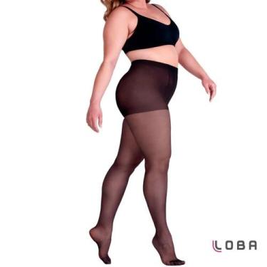 Imagem de Meia calça feminina lupo fio 20 fina classica plus a famosa meia da lo
