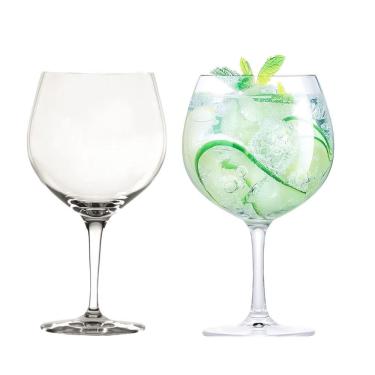 Imagem de Jogo 2 Taça De Gin Degustação Vidro Transparente G4u Class Home 630ml