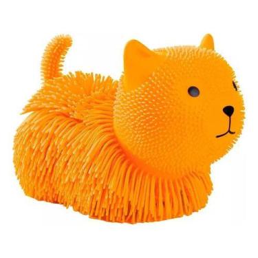 Imagem de Boneco Anti Stress Mania Flofy Gatinho Miau C/ Cheiro Fidget - DM TOYS