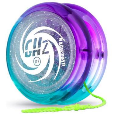 Imagem de Brinquedo de loop responsivo Yo-Yo MAGICYOYO D1 de 5,7 cm com cordas