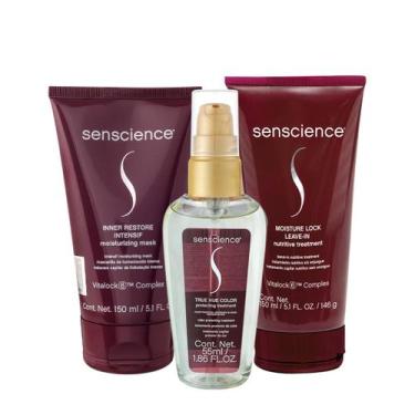 Imagem de Kit Senscience Inner Restore Intensif Máscara True Hue Óleo Moisture L