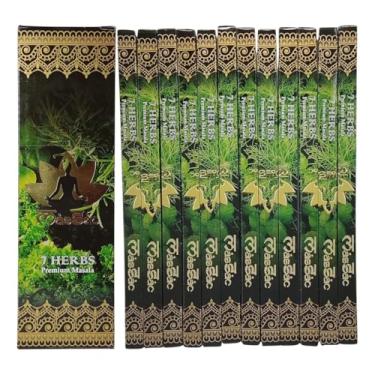Imagem de Incenso Premium Sac Massala Sete 7 Ervas - Proteção 12 Caixas