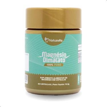 Imagem de Magnésio Dimalato 100% Puro (01 und. 60 cápsulas)