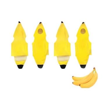 Imagem de Fantasia De Banana Para Crianças E Adultos, Fantasia De Fruta Para Hal